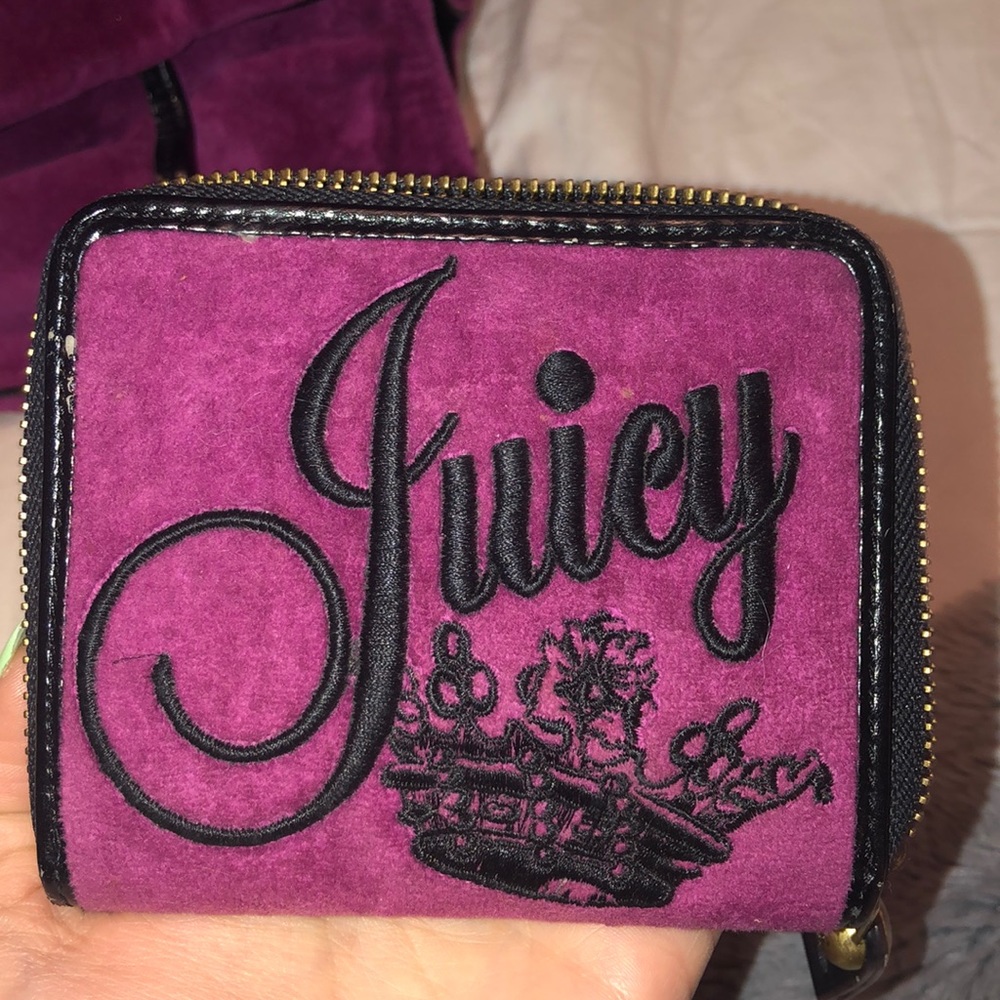 velvet juicy couture wallet